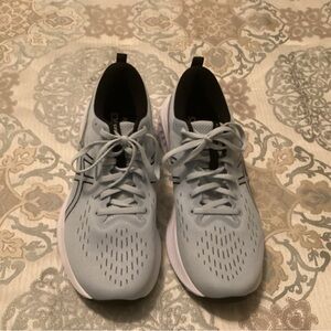 Men’s Aasics Light Blue Athletic Sneakers.